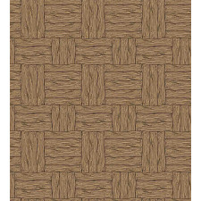 Wooden Texture Motif Duvet Cover Set
