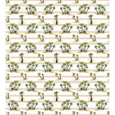 Tropic Island House Duvet Cover Set