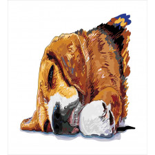 Sleeping Puppy Duvet Cover Set