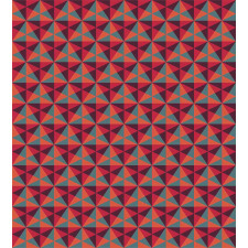 Triangles Mosaic Duvet Cover Set