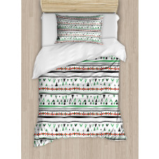 Boho Hippie Traditional Duvet Cover Set