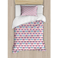 Squares Color Boxes Duvet Cover Set