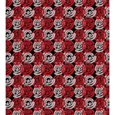 Digital Featured Rose Duvet Cover Set