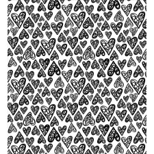 Romantic Hearts Pattern Duvet Cover Set