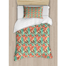 Seasonal Pastel Animals Duvet Cover Set