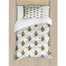 Geometric Arrangement Duvet Cover Set