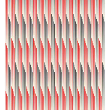 Retro Bicolor Striped Duvet Cover Set