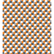 Modern Hexagonal Tile Duvet Cover Set