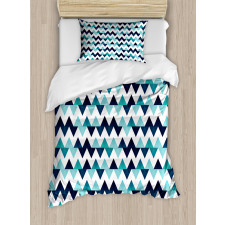 Modern Zig Zag Duvet Cover Set