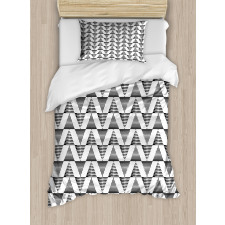 Scribble Boho Duvet Cover Set