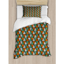 Doodle Style Line Design Duvet Cover Set