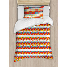 Chevron Zigzags Duvet Cover Set