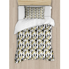 Triangles and Stripes Duvet Cover Set