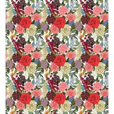 Romantic Bouquet Design Duvet Cover Set