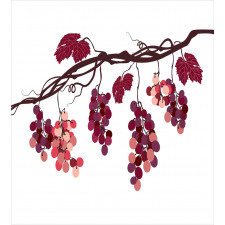 Vine Colorful Grapes Duvet Cover Set