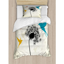 Fauna and Flora Pattern Duvet Cover Set