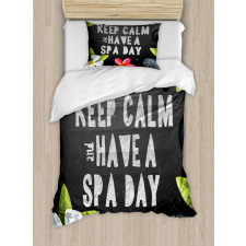 Keep Calm Have a Spa Day Duvet Cover Set