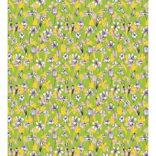 Herbs Blossoms Field Duvet Cover Set
