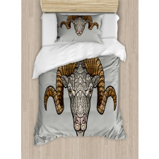 Ram Horns Duvet Cover Set