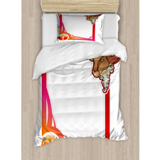 Cartoon Frame Duvet Cover Set