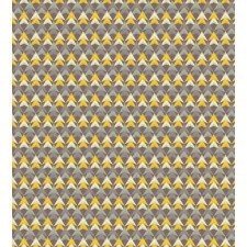 Boho Triangle Scribble Duvet Cover Set