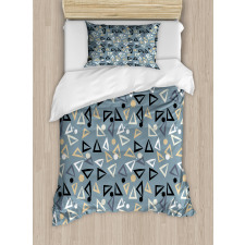 Triangles Blots Duvet Cover Set