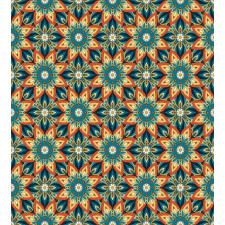 Ornate Floral Vintage Duvet Cover Set