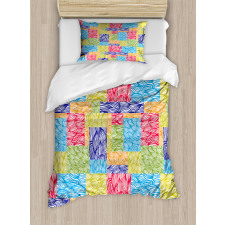 Flourishing Nature Motif Duvet Cover Set