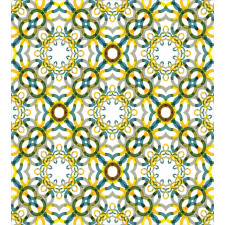Geometric Lace Pattern Duvet Cover Set