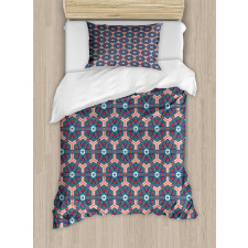 Hexagonal Tiles Duvet Cover Set