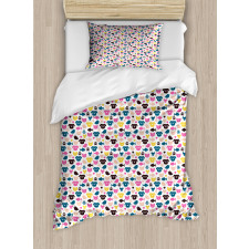 Colorful Cheerful Pets Duvet Cover Set