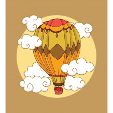 Hot Air Balloon Retro Duvet Cover Set