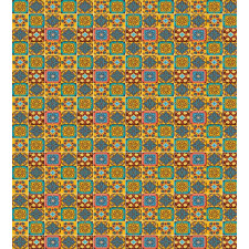 Azulejo Tile Mosaic Duvet Cover Set