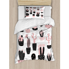 Succulent Pots Duvet Cover Set