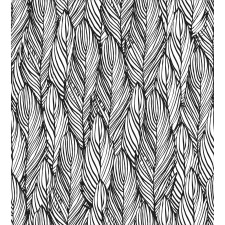 Monochrome Outline Duvet Cover Set