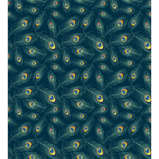 Exotic Peacock Design Duvet Cover Set