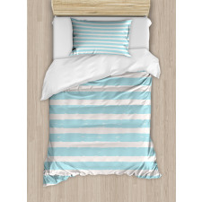 Striped and Grunge Brush Duvet Cover Set