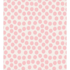 Hand Drawn Dots in Pink Duvet Cover Set