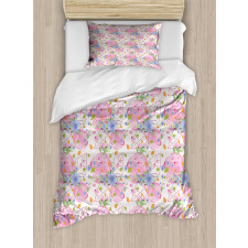 Fresh Spring Garden Duvet Cover Set