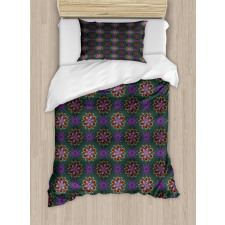 Colorful Abstract Curve Duvet Cover Set