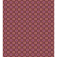 Ornamental Floral Swirls Duvet Cover Set