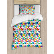 Polish Colorful Foliage Duvet Cover Set