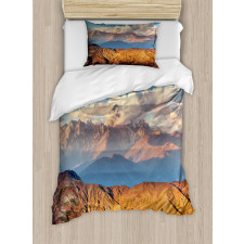 European Mountains Duvet Cover Set