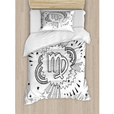 Doodle Pop Art Duvet Cover Set