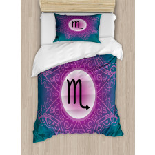 Fuchsia Mandala Duvet Cover Set