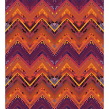 Native Zigzag Ornament Duvet Cover Set