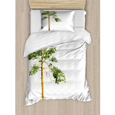 Aquarelle Nature Sketch Duvet Cover Set