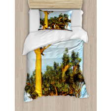 Tropical Baobabs Duvet Cover Set