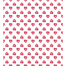Hearts with Dots Duvet Cover Set