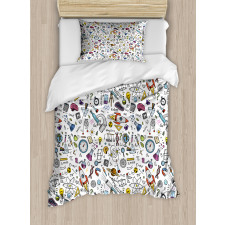 Science Laboratory Duvet Cover Set